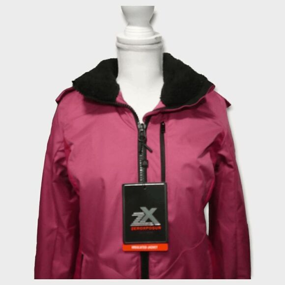 ZeroXposur Dusty Rose All-Weather Insulated Jacket Women's Size S - Picture 2 of 9